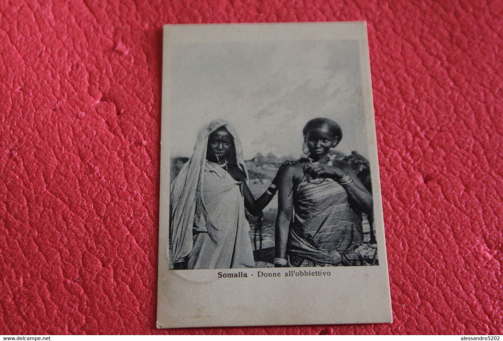 Africa AOI Somalia Mogadiscio Donne Somale 1938 Ed. Frascarolo + Nice Stamps - Somalie