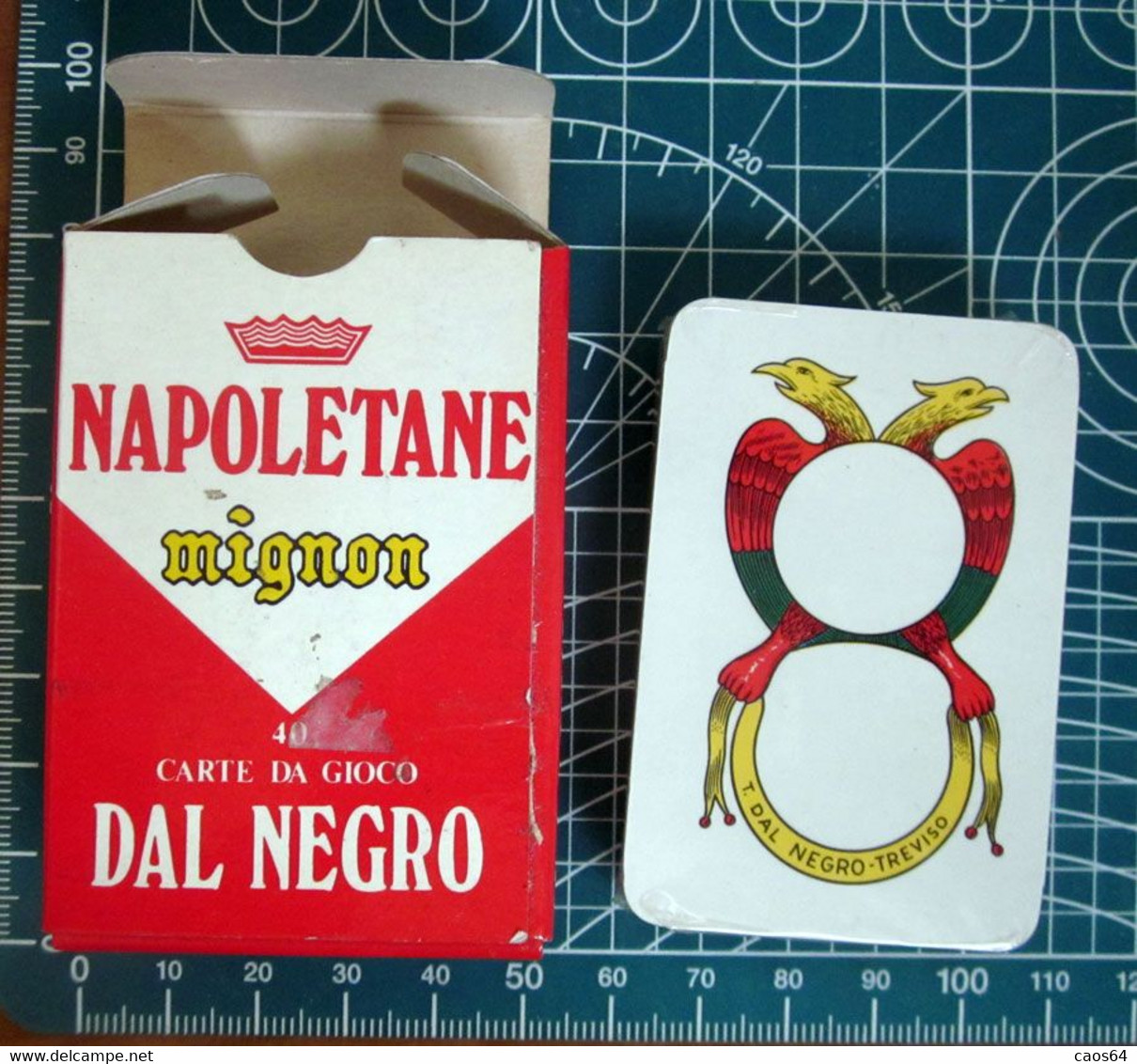 Playing Cards (classic) - Mignon Carte napoletane Dal Negro new sigillate  vintage