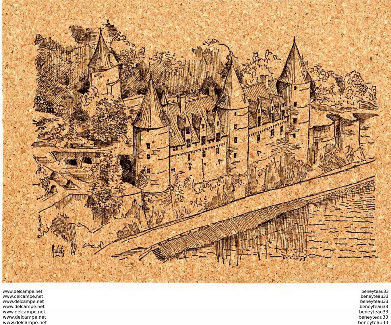 CP LIÈGE (Réf : Q199)  JOSSELIN (56 MORBIHAN) Le Château (XIV°) - Josselin