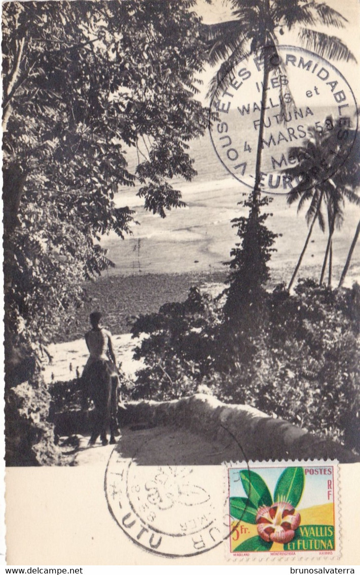 ILES WALLIS ET FUTUNA - Cachet Premier Jour 4 Mars 1958 - Mata-Utu - Wallis-Et-Futuna