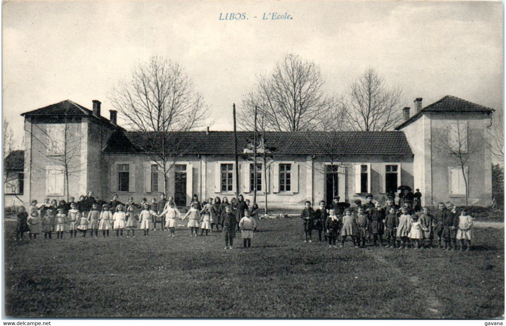 47 LIBOS - L'école - Libos