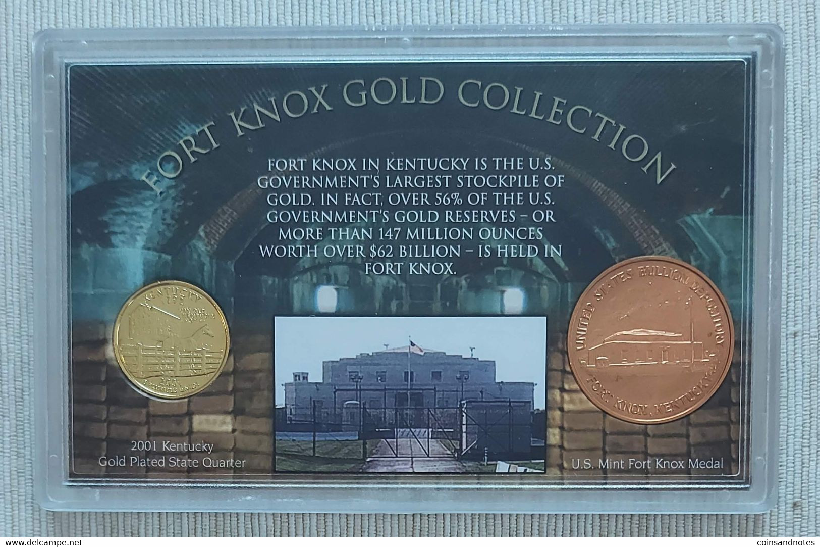 USA 2001 - Fort Knox Gold Collection - ©Morgan Mint (20-0111) - Collections