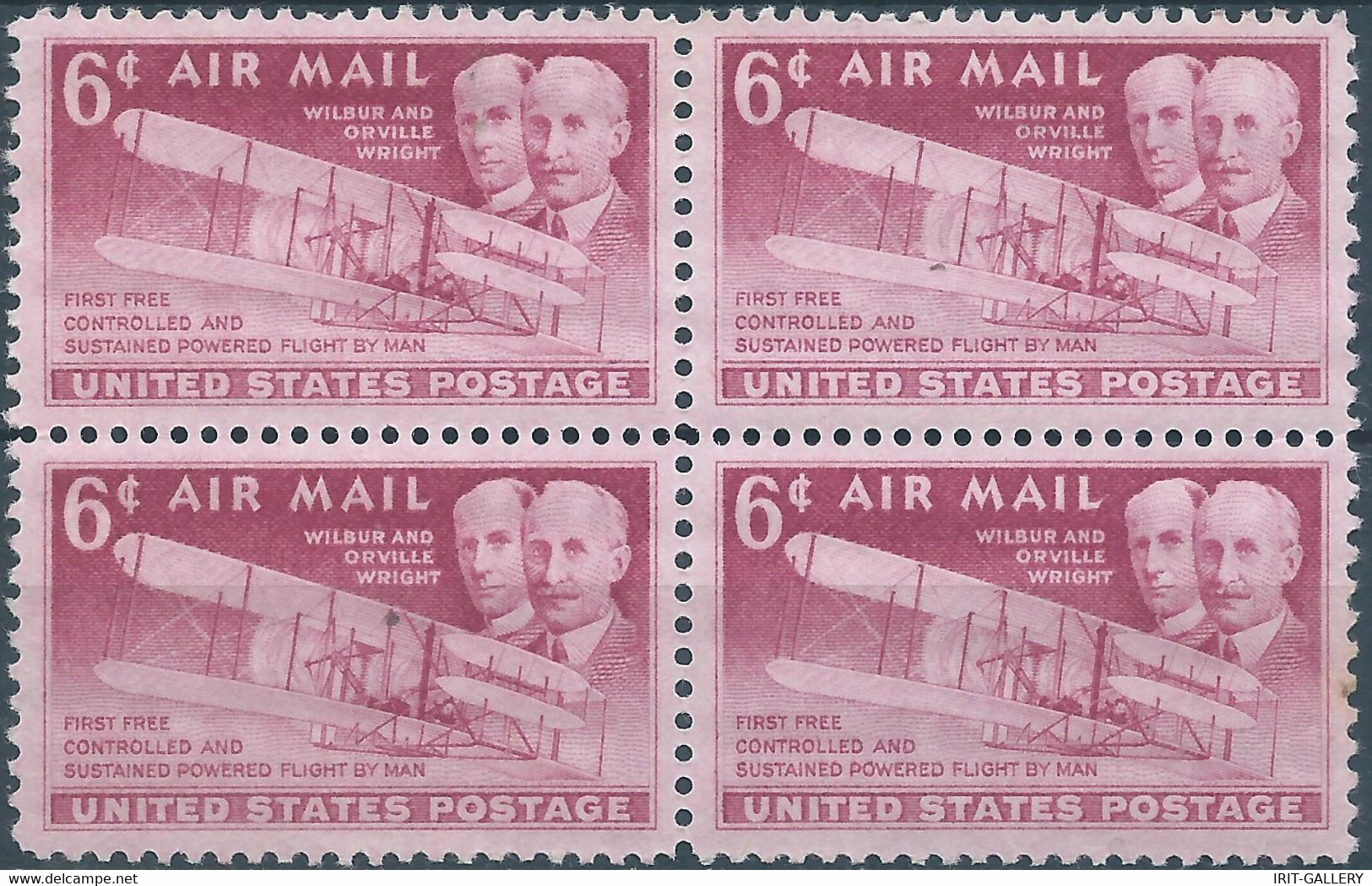 United States,U.S.A 1949 AIR MAIL 6c In Block,MNH - 2b. 1941-1960 Nuevos