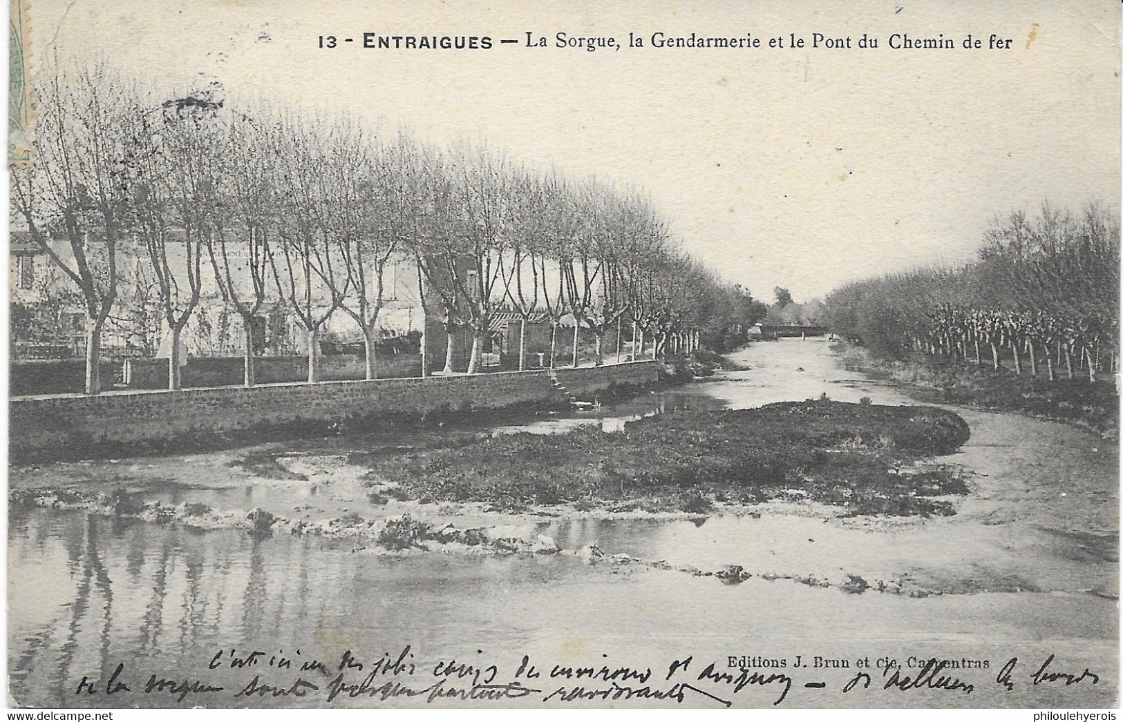 CPA 84 ENTRAIGUES SUR SORGUE - Entraigue Sur Sorgue