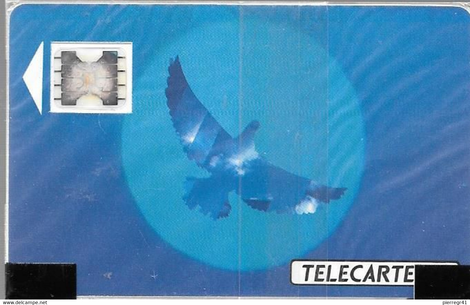 CARTE²-PUBLIC-F134-50U-SC4ab-Trou 6-12/90--OISEAU BLEU-5 Pe-22553-NSB-TBE - 1990