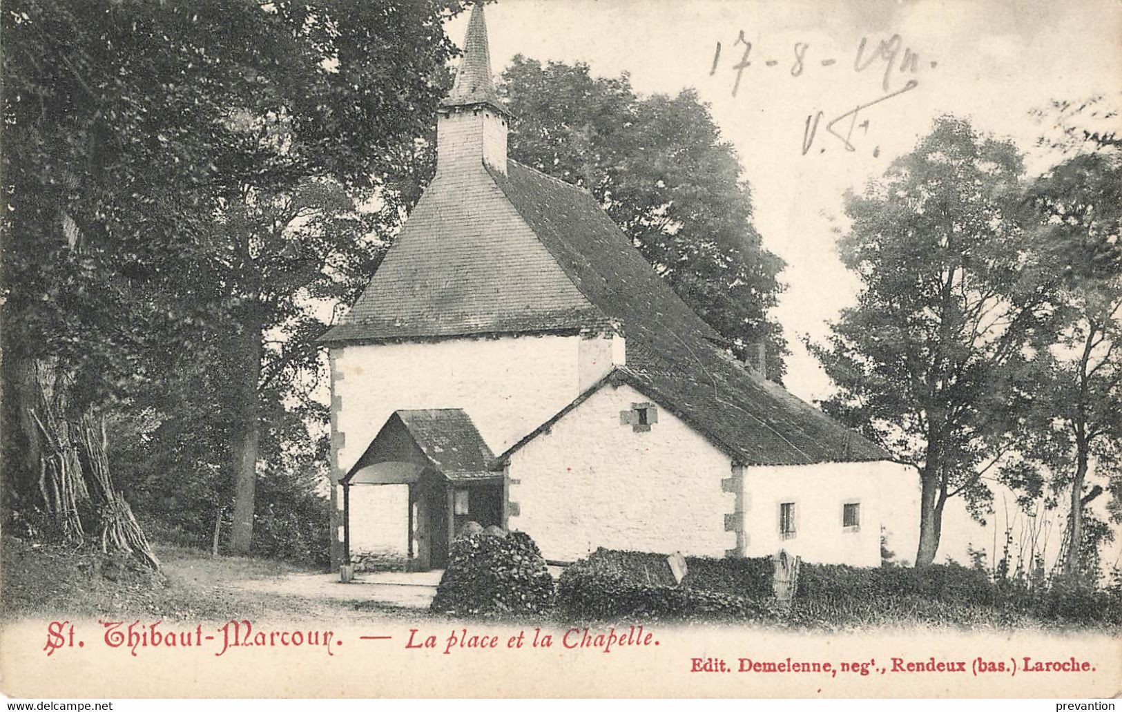 St THIBAUT-MARCOUR - La Place Et La Chapelle - Rendeux