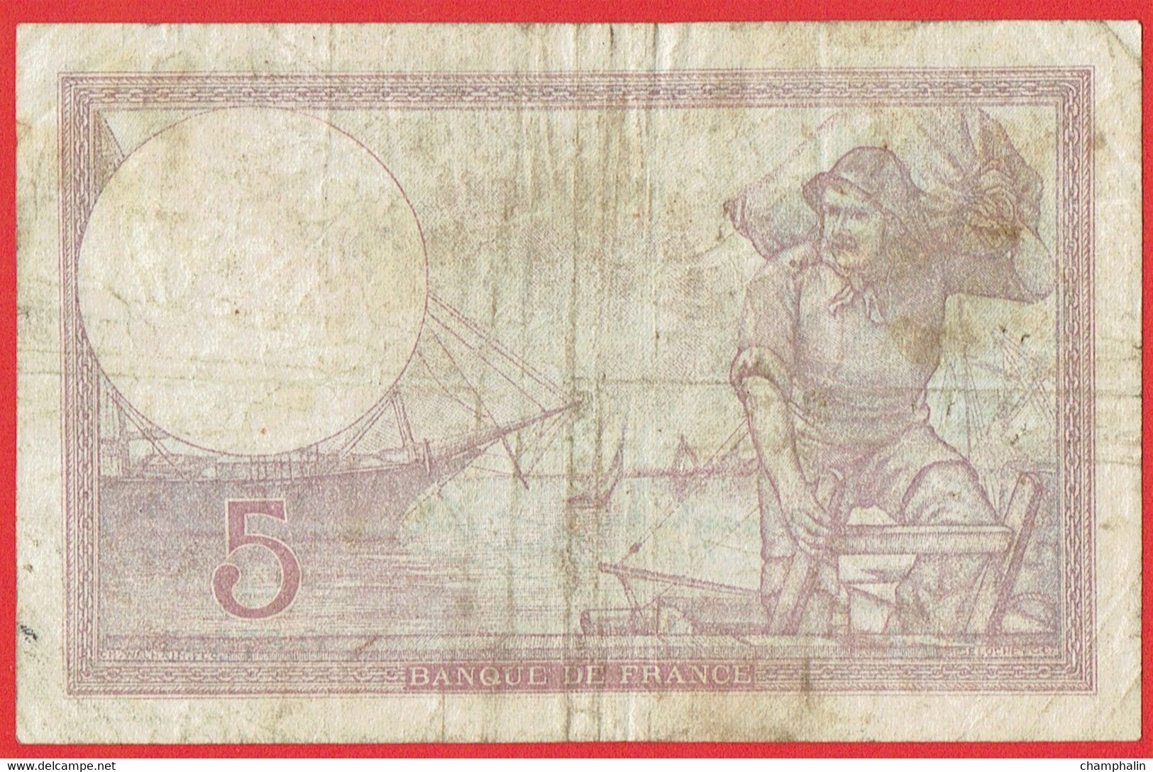 France - Billet De 5 Francs Type Violet - 12 Décembre 1940 - 5 F 1917-1940 ''Violet''