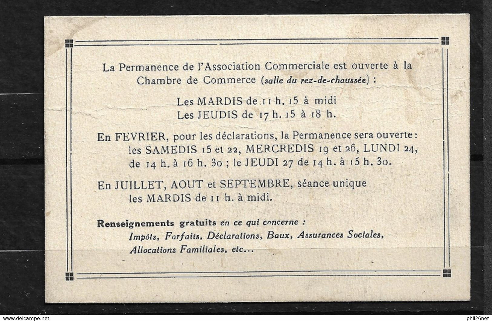 France Carte De Membre Association Commerciale Et Industrielle De Roanne 1941    B/TB  Voir Scans ! ! ! - Pharmazie