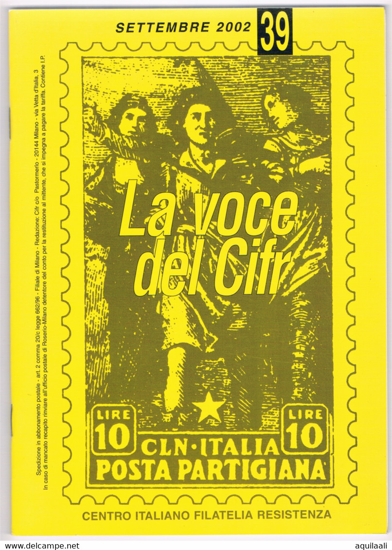 La Voce Del Cifr. Edizione Settembre 2002 - Italiaans (vanaf 1941)