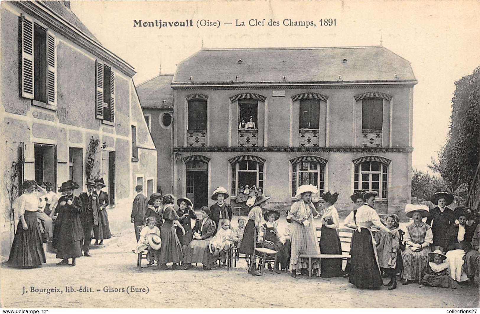 60-MONTJAVOULT- LA CLEF DES CHAMPS 1891 - Montjavoult