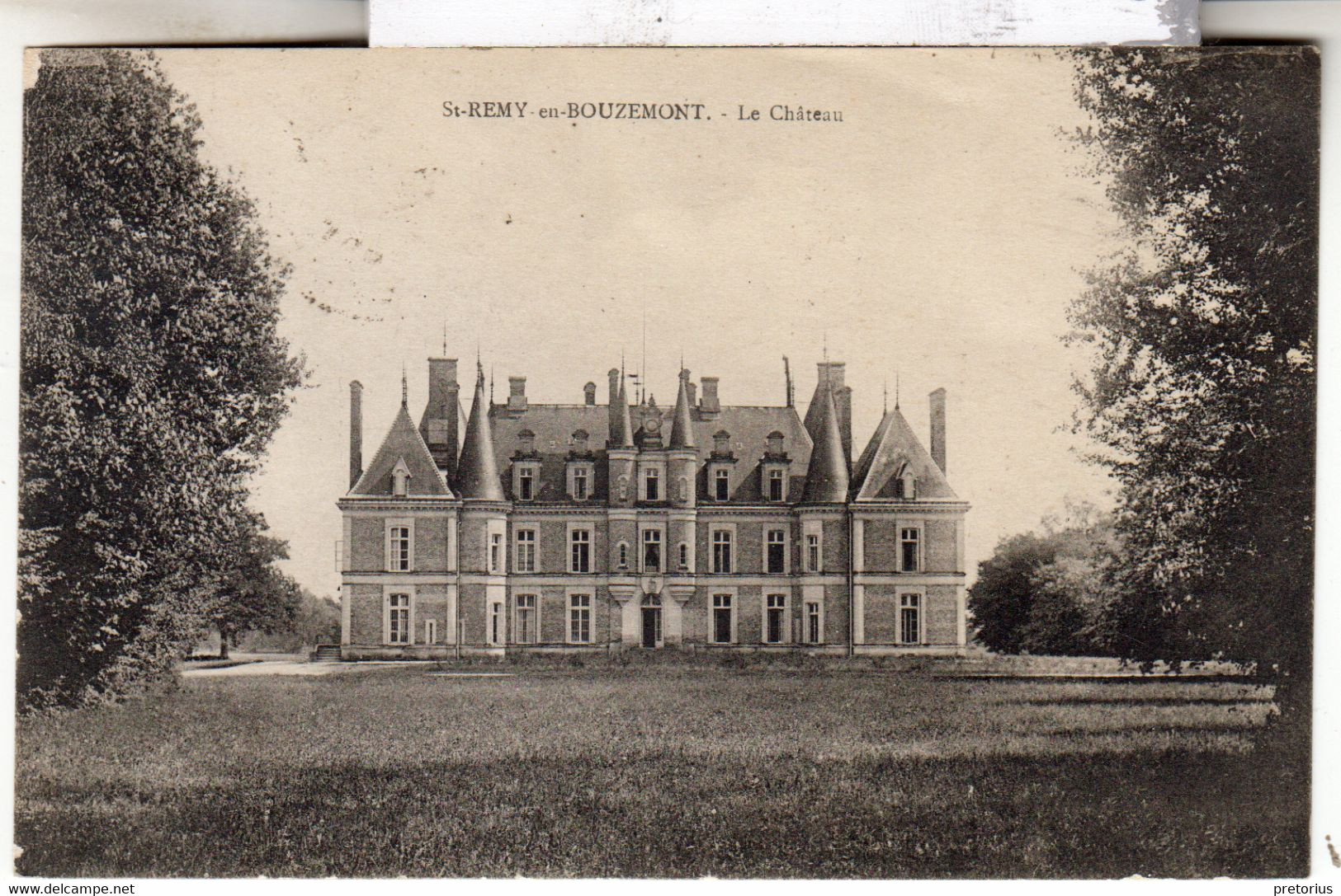 DEPT 51 / SAINT REMY EN BOUZEMONT - LE CHATEAU - Saint Remy En Bouzemont