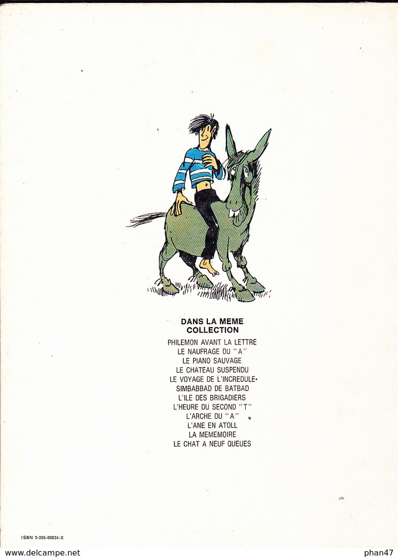 PHILEMON Simbaddad De Batbad Par FRED, Ed. Dargaud 1980 - Philemon