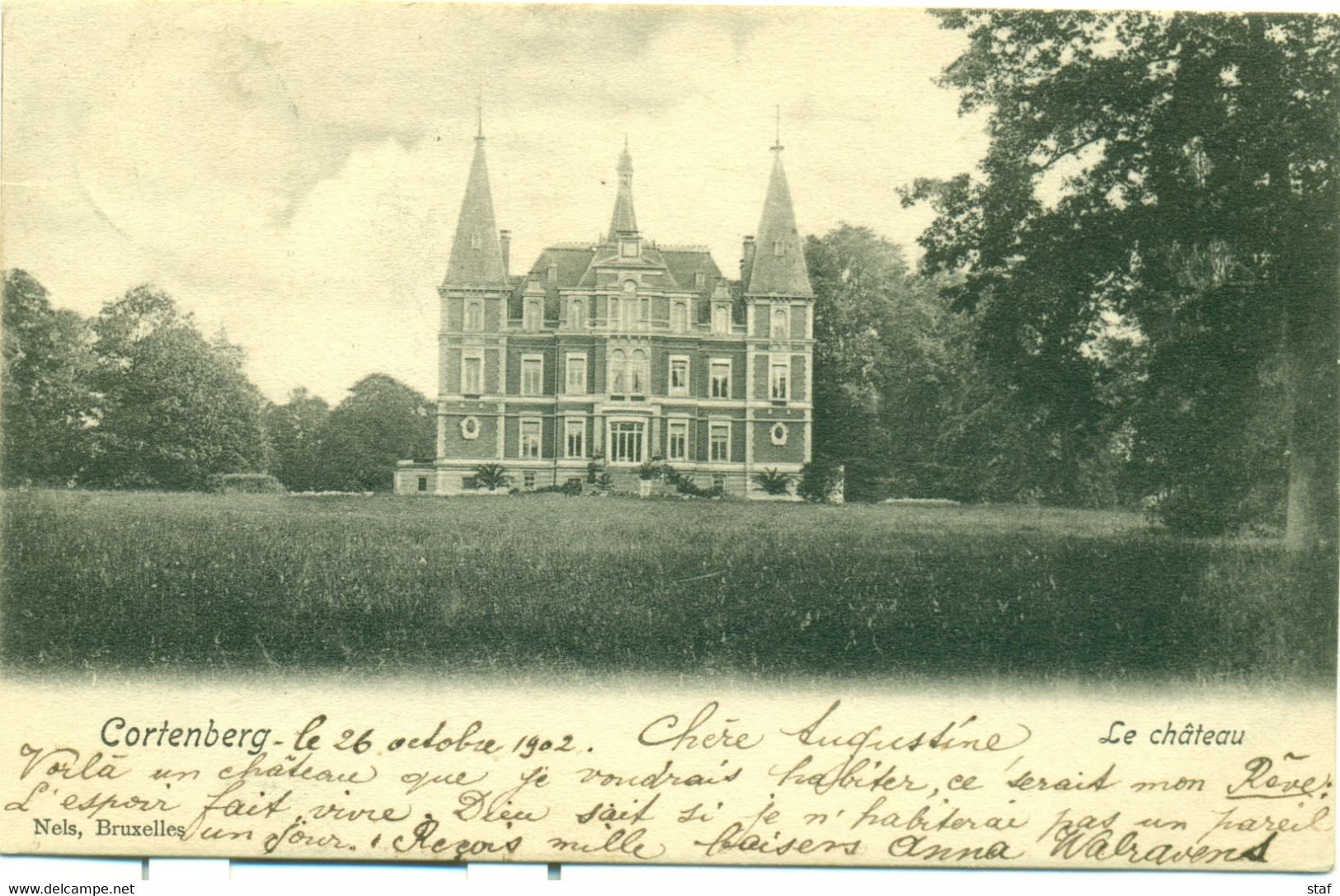 Kortenberg : Le Château : 1902 !!! - Kortenberg