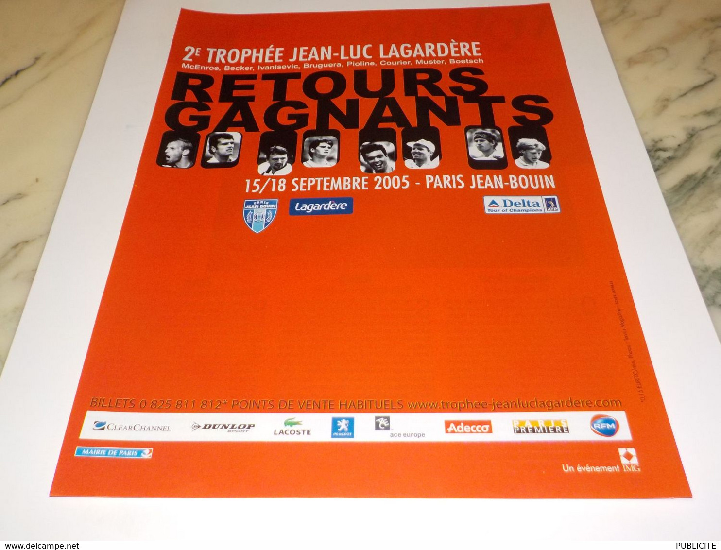 PUBLICITE 2EME TROPHEE JEAN LUC LAGARDERE 2005 - Other & Unclassified