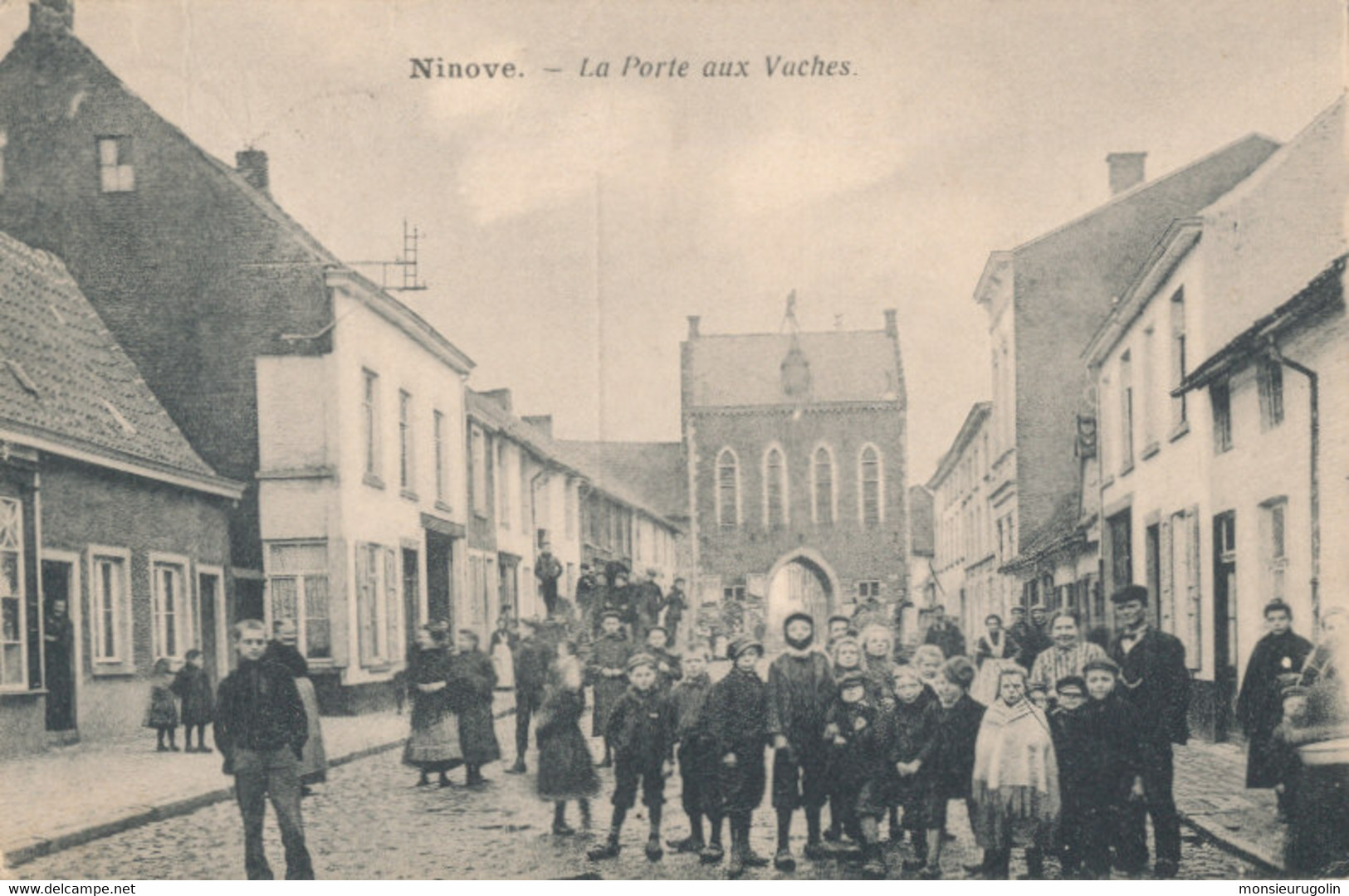 BELGIQUE )) NINOVE   La Porte Aux Vaches / ANIMEE  ** - Ninove