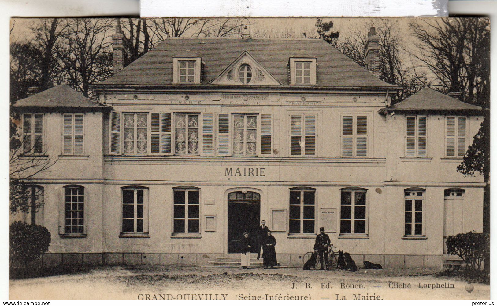 DEPT 76 / LE GRAND QUEVILLY - LA MAIRIE - Le Grand-quevilly