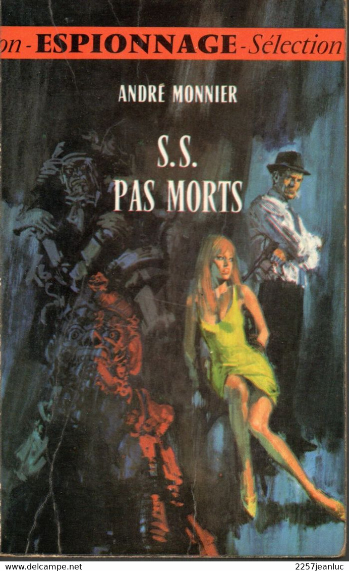 Roman Sélection Espionnage * SS . Pas Morts * Editions Du Gerfaut De 1968 - Otros & Sin Clasificación