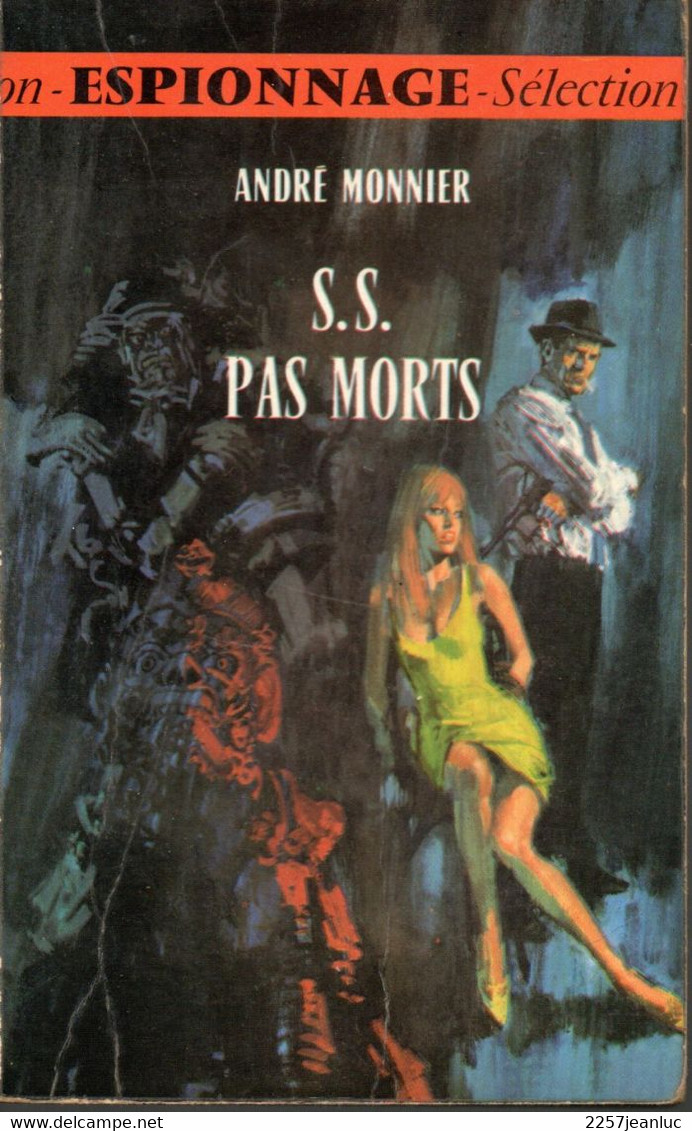 Roman Sélection Espionnage * SS . Pas Morts * Editions Du Gerfaut De 1968 - Altri & Non Classificati