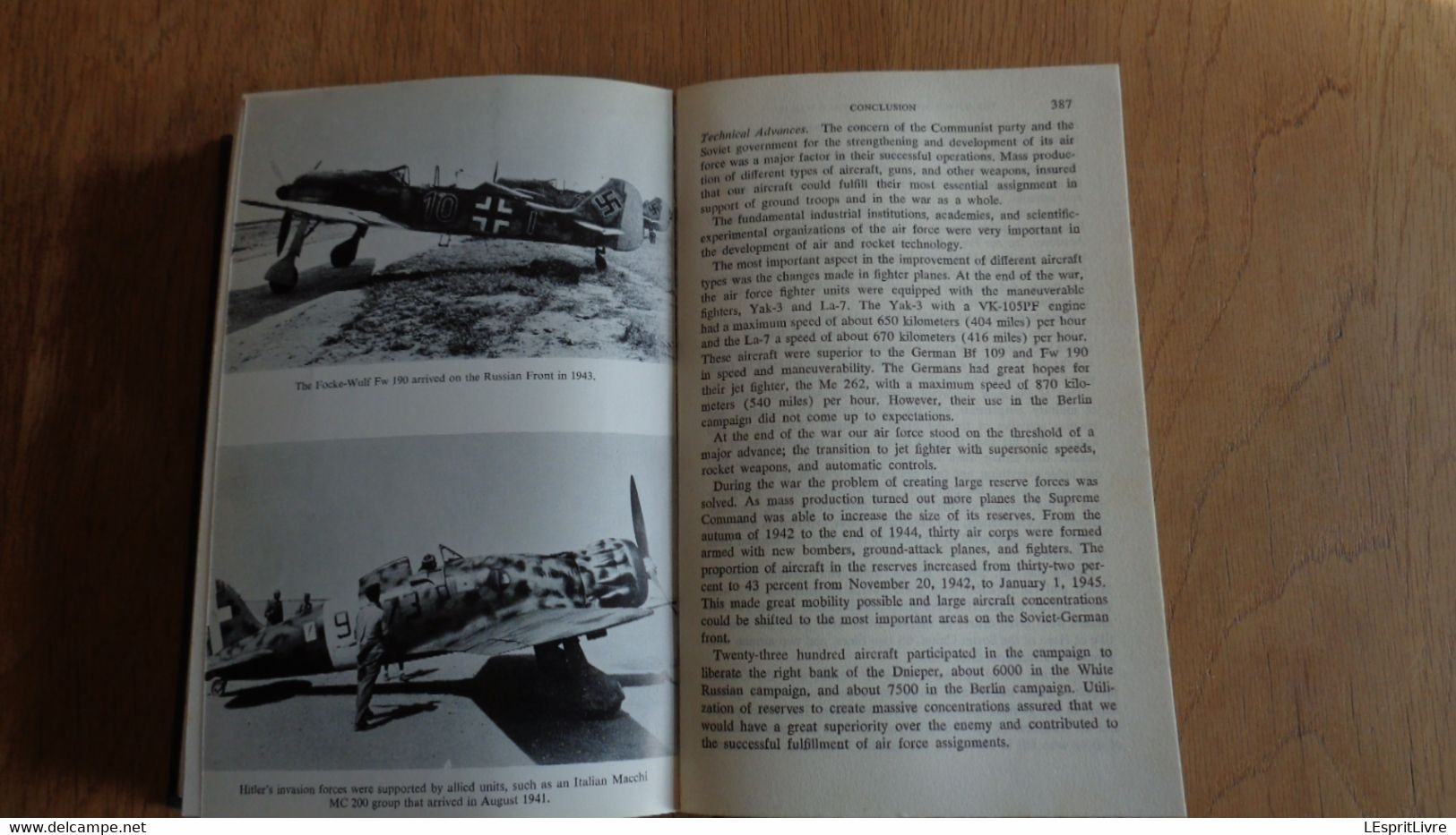 THE SOVIET AIR FORCE IN WORLD WAR II Guerre 40 45 Aviation Soviétique Armée Rouge Russie Avion Aircraft URSS USSR