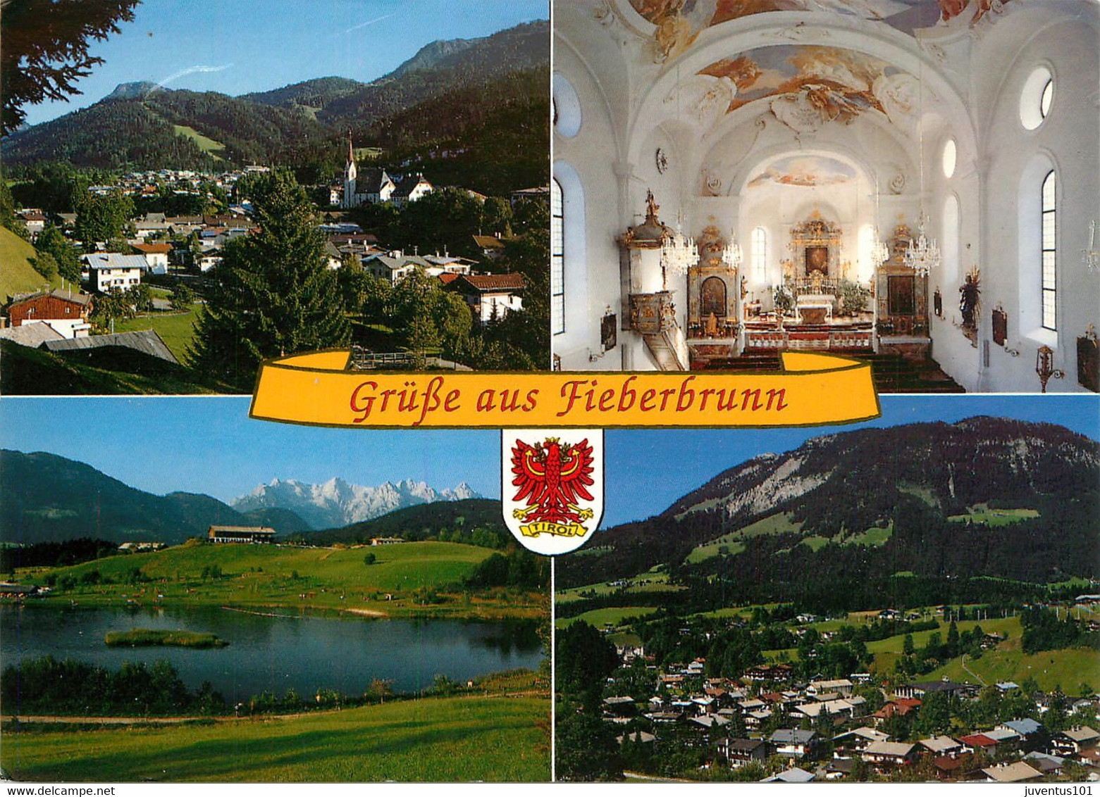 CPSM UrlaubsgrüBe Aus Fieberbrunn-Tirol    L1339 - Fieberbrunn