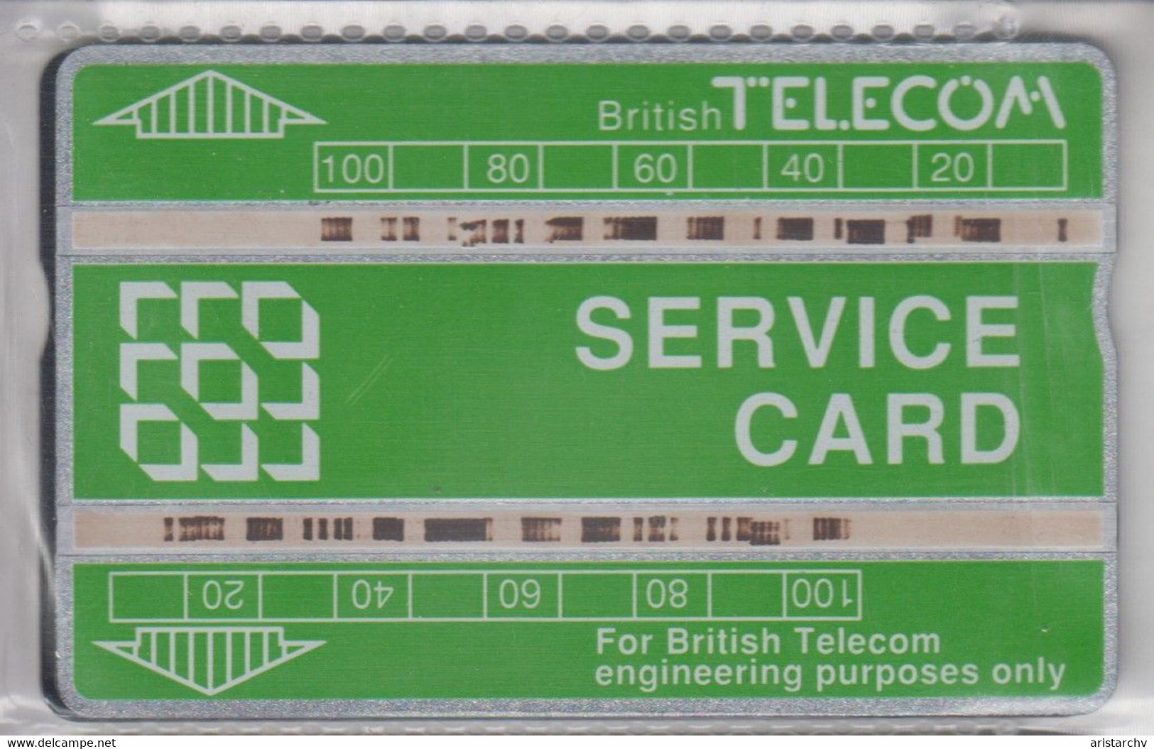 UNITED KINGDOM BT SERVICE CARD - BT Engineer BSK Dienst Und Test