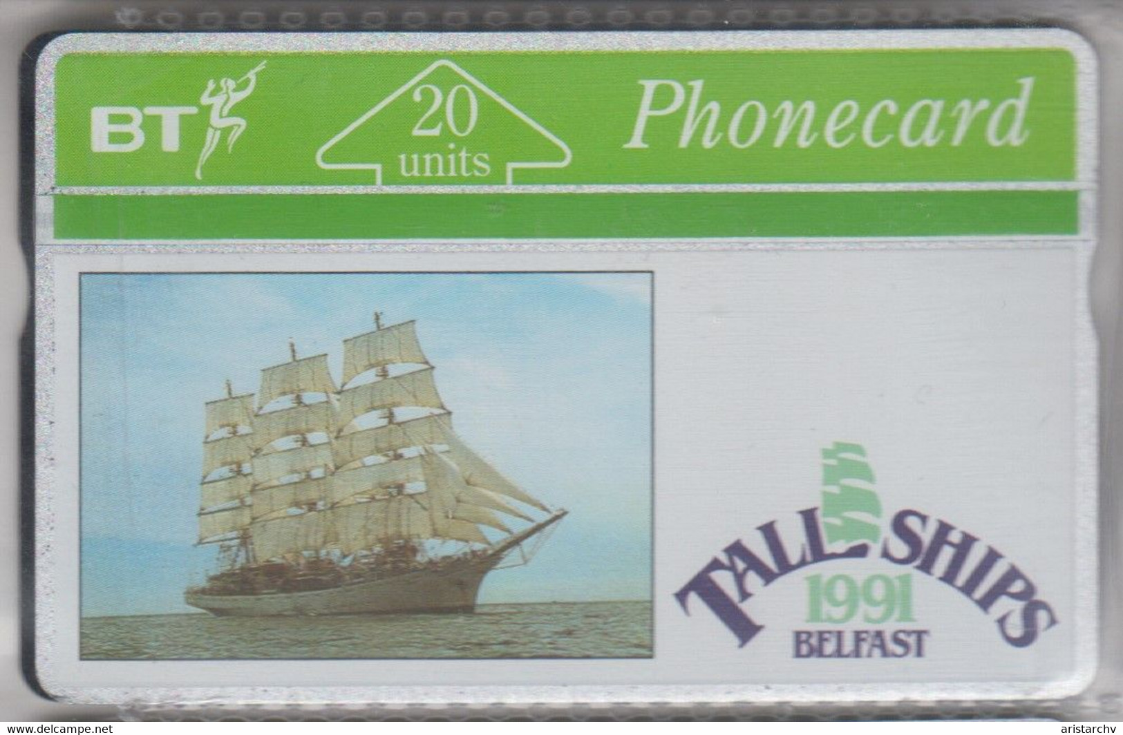 UNITED KINGDOM BT 1991 BELFAST TALL SHIPS RACE - BT Emissioni Commemorative