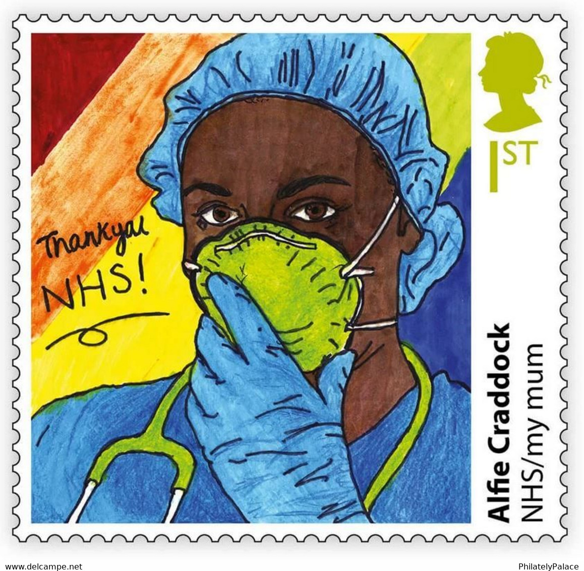 GB New *** 2022 HEROES OF THE COVID PANDEMIC UK Covid 19 Coronavirus Docotor ,Mask ,Reserch MNH (**)