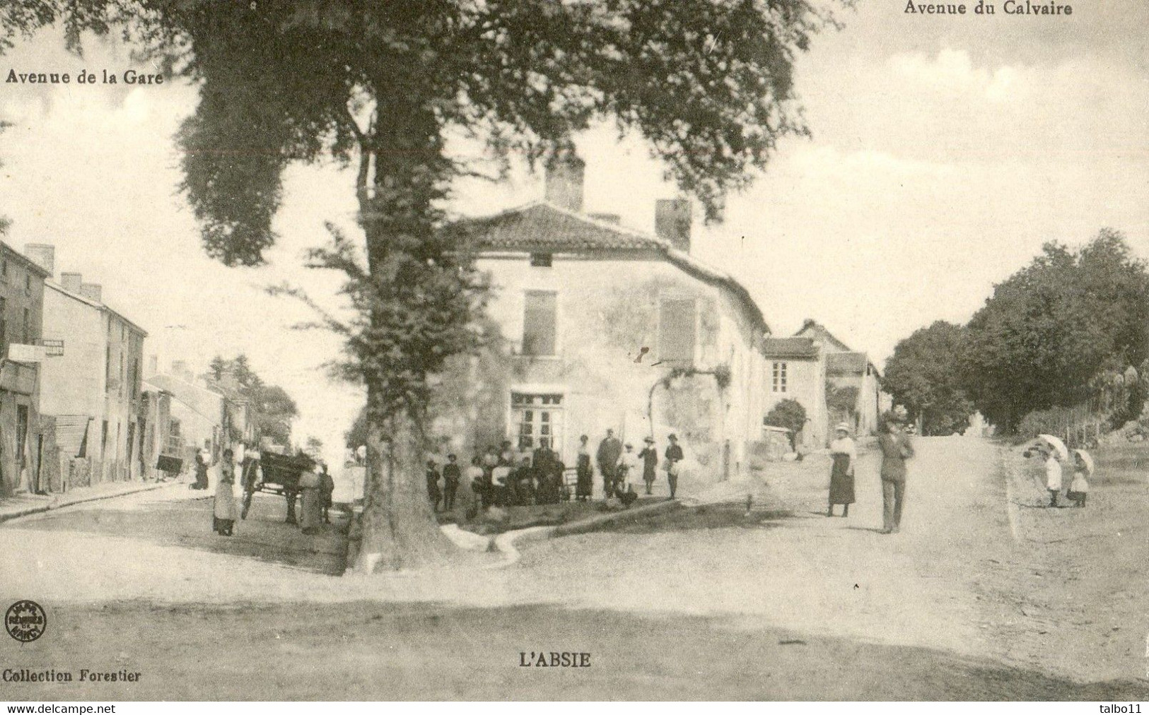 - L'Absie - Avenue Du Calvaire; Avenue De La Gare - L'Absie