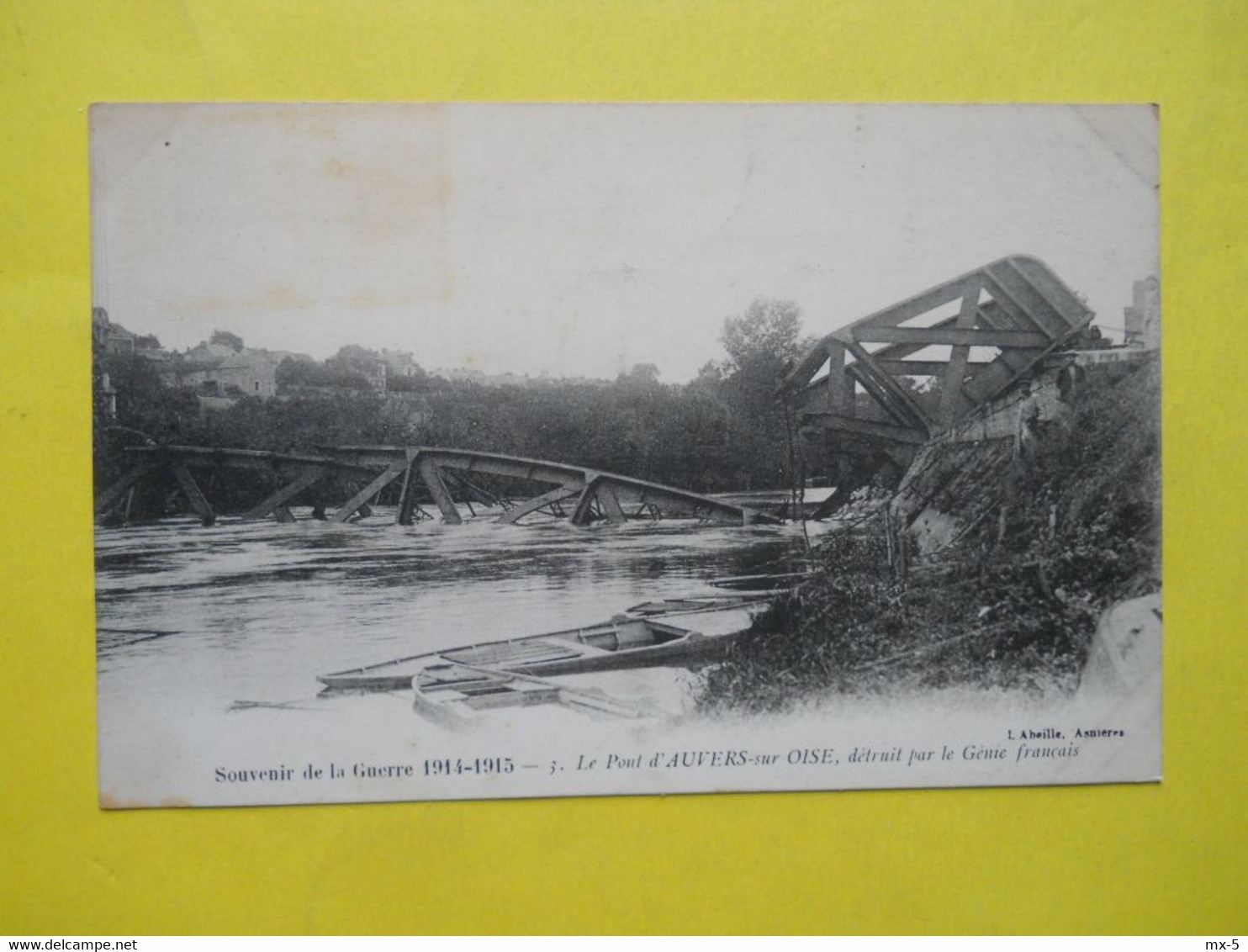 Auvers Sur Oise ,pont Détruit - Auvers Sur Oise