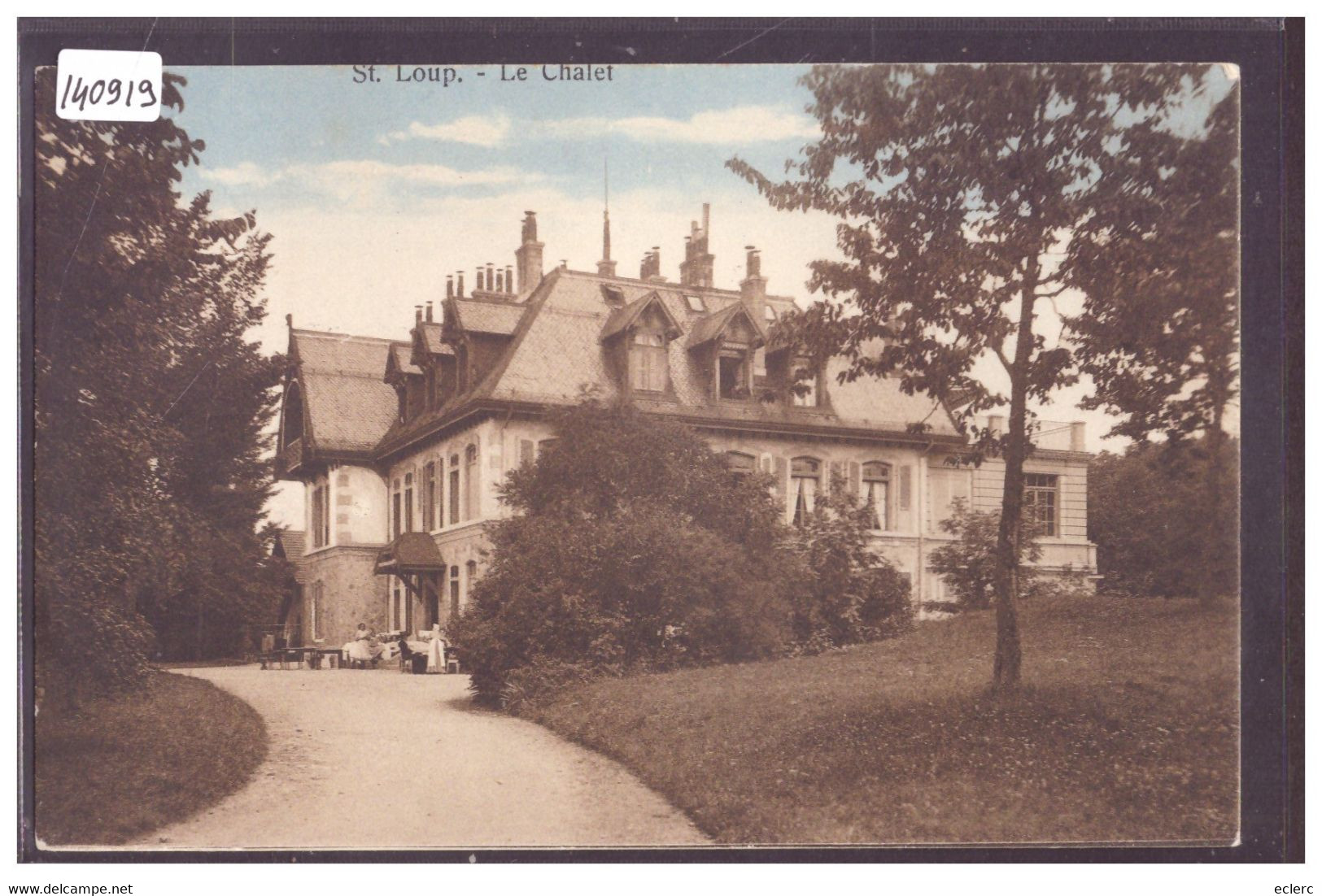 DISTRICT DE COSSONAY - HOPITAL DE ST LOUP - TB - Cossonay