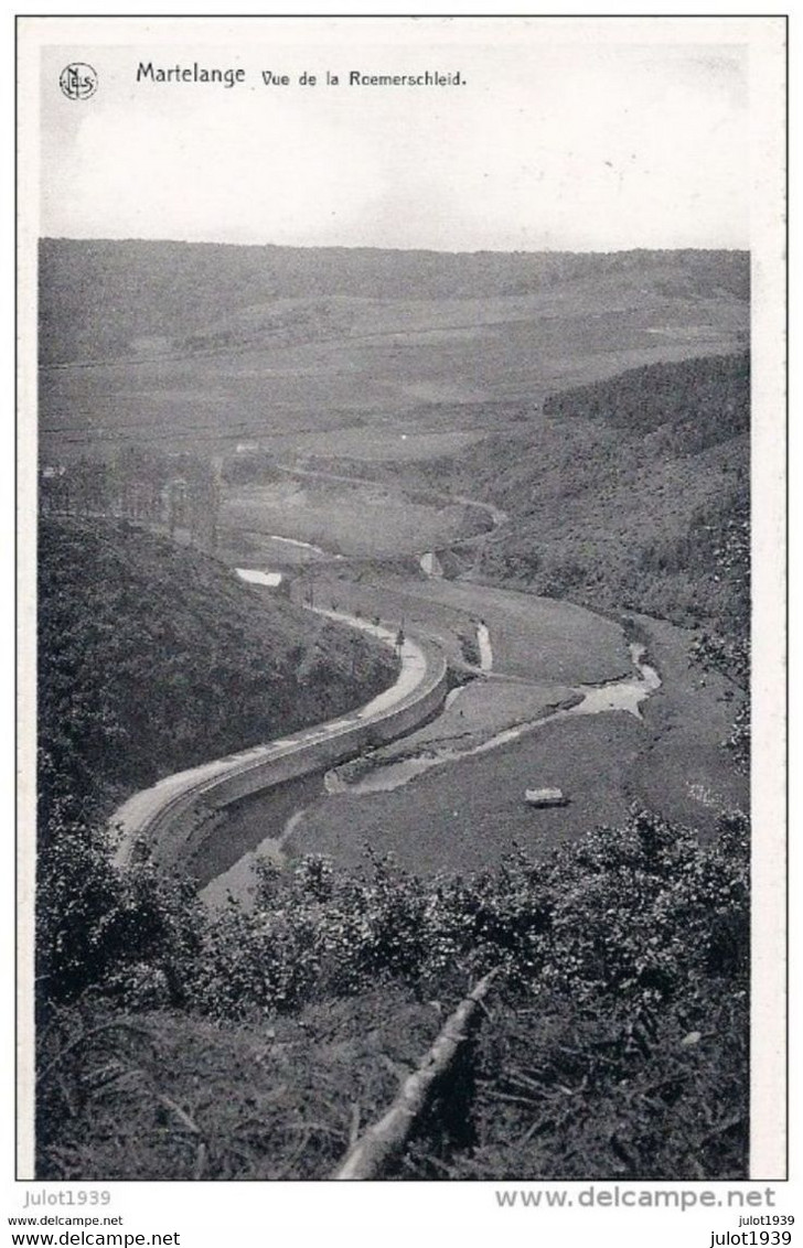 MARTELANGE ..-- Vue De La ROEMERSCHLEID . Voies Du TRAM . Vers BORGERHOUT . Voir Verso . - Martelange