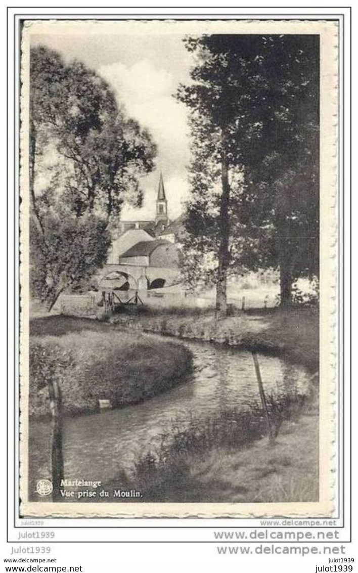 MARTELANGE ..-- Vue Prise Du Moulin . Vers HOBOKEN ( Mr Mme A. MOREELS ) . Voir Verso . - Martelange