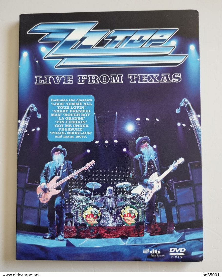 DVD Concert Live ZZTOP - ZZ TOP Live From Texas - Simple - Concert Et Musique