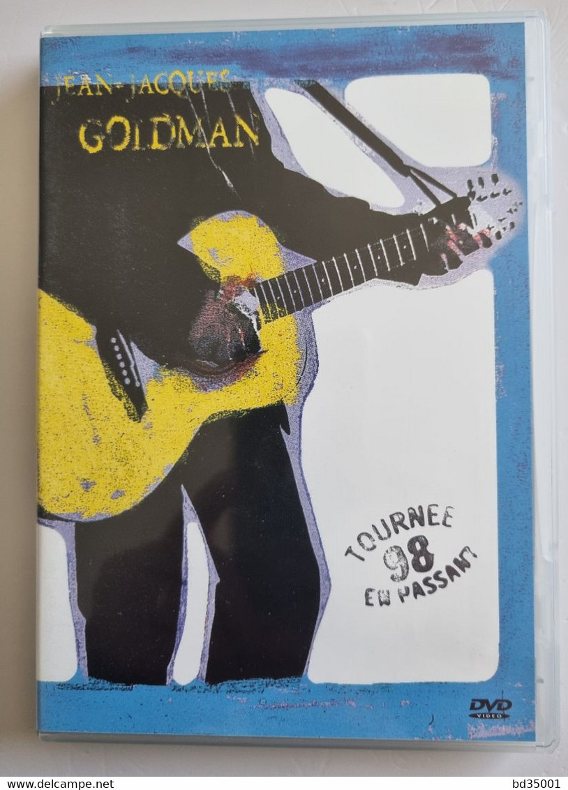 DVD Concert Live Jean Jacques Goldman - Tournée 98 En Passant 1998 - Simple - Concert En Muziek