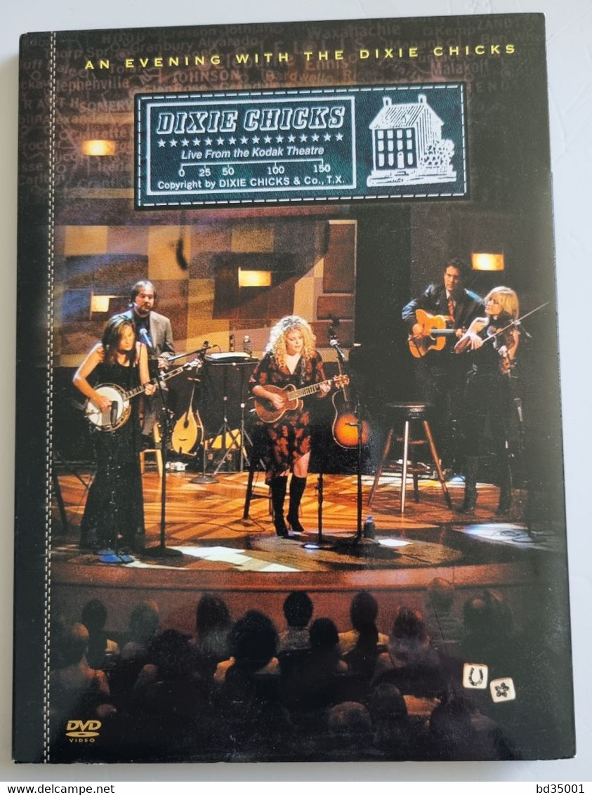 DVD Concert Live Dixie Chicks - An Evening With The Dixie Chicks - Live From The Kodak Theater - Simple - Conciertos Y Música