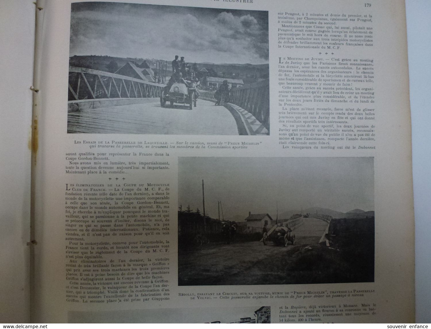 La Vie Illustrée Juin 1905 Eliminatoires Automobile Gordon Bennett Pradelle Laqueuille Evènements Maroc Dar El Maghzen - 1900 - 1949