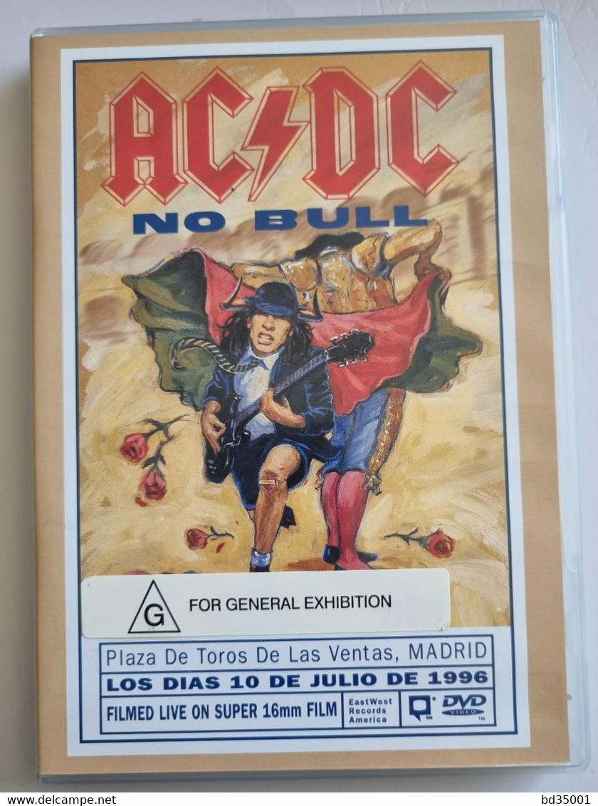 DVD Concert Live AC/DC - AC DC No Bull - Simple - Concert & Music