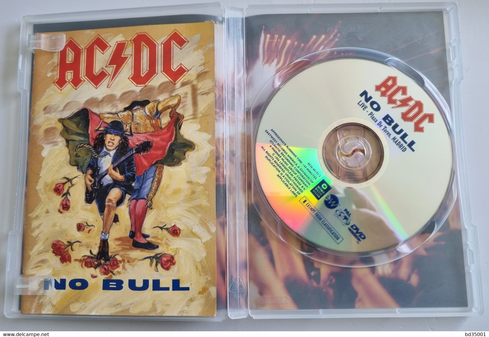 DVD Concert Live AC/DC - AC DC No Bull - Simple - Conciertos Y Música