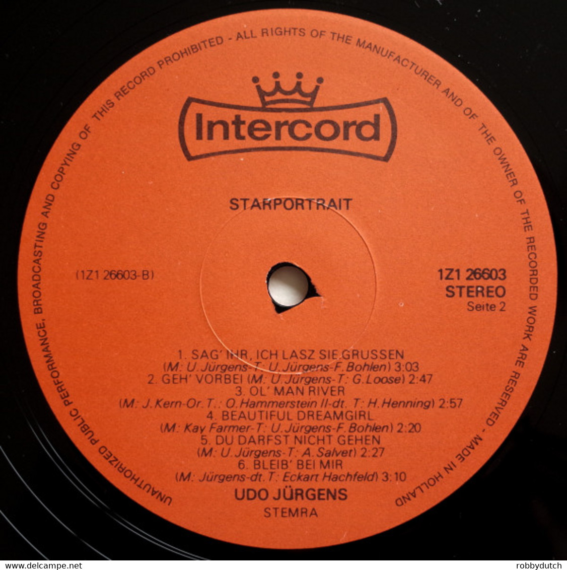 * 2LP *  UDO JÜRGENS - STARPORTRAIT (Holland 1976) - Autres - Musique Allemande