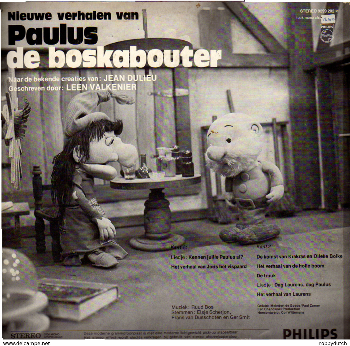 * LP *  NIEUWE VERHALEN VAN PAULUS DE BOSKABOUTER - Enfants