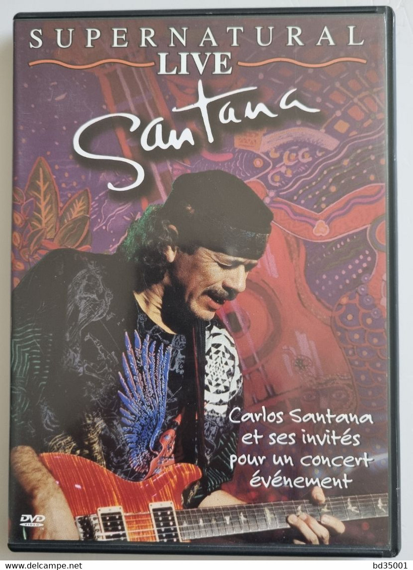 DVD Concert Live Santana - Supernatural Live - Simple - Conciertos Y Música