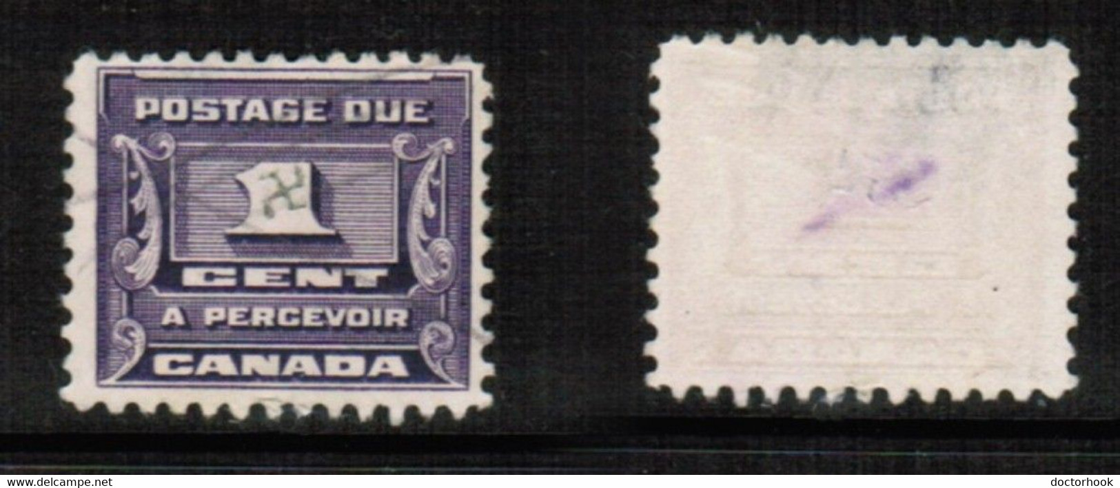 CANADA   Scott # J 11 USED (CONDITION AS PER SCAN) (CAN-124) - Port Dû (Taxe)