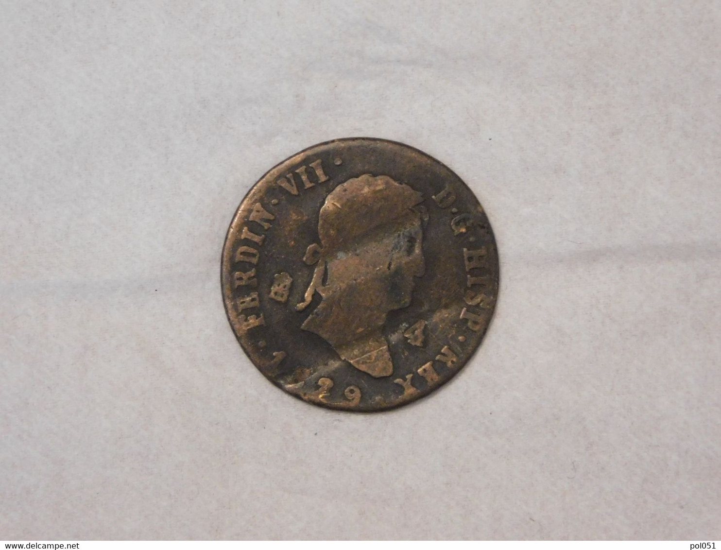ESPAGNE SPAIN 4 MARAVEDIS 1819 - Münzen Der Provinzen