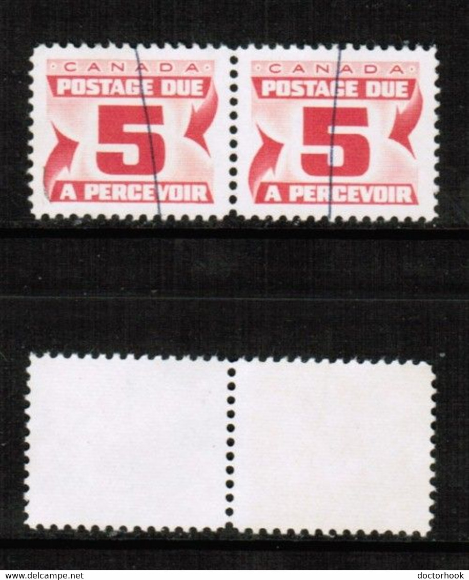 CANADA   Scott # J 25 USED PAIR (CONDITION AS PER SCAN) (CAN-132) - Impuestos