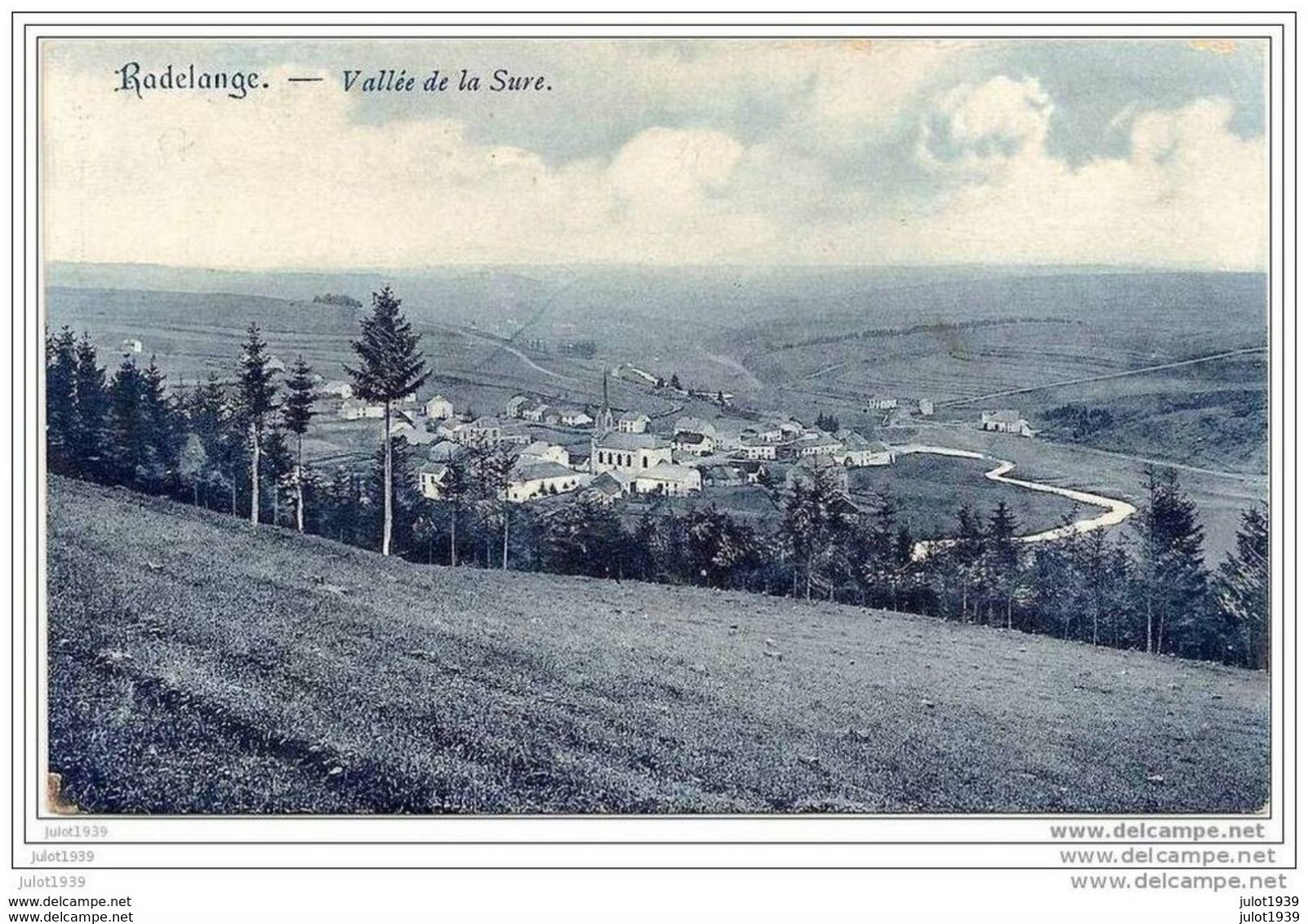 RADELANGE ..-- MARTELANGE ..-- Vallée De La Sûre . - Martelange