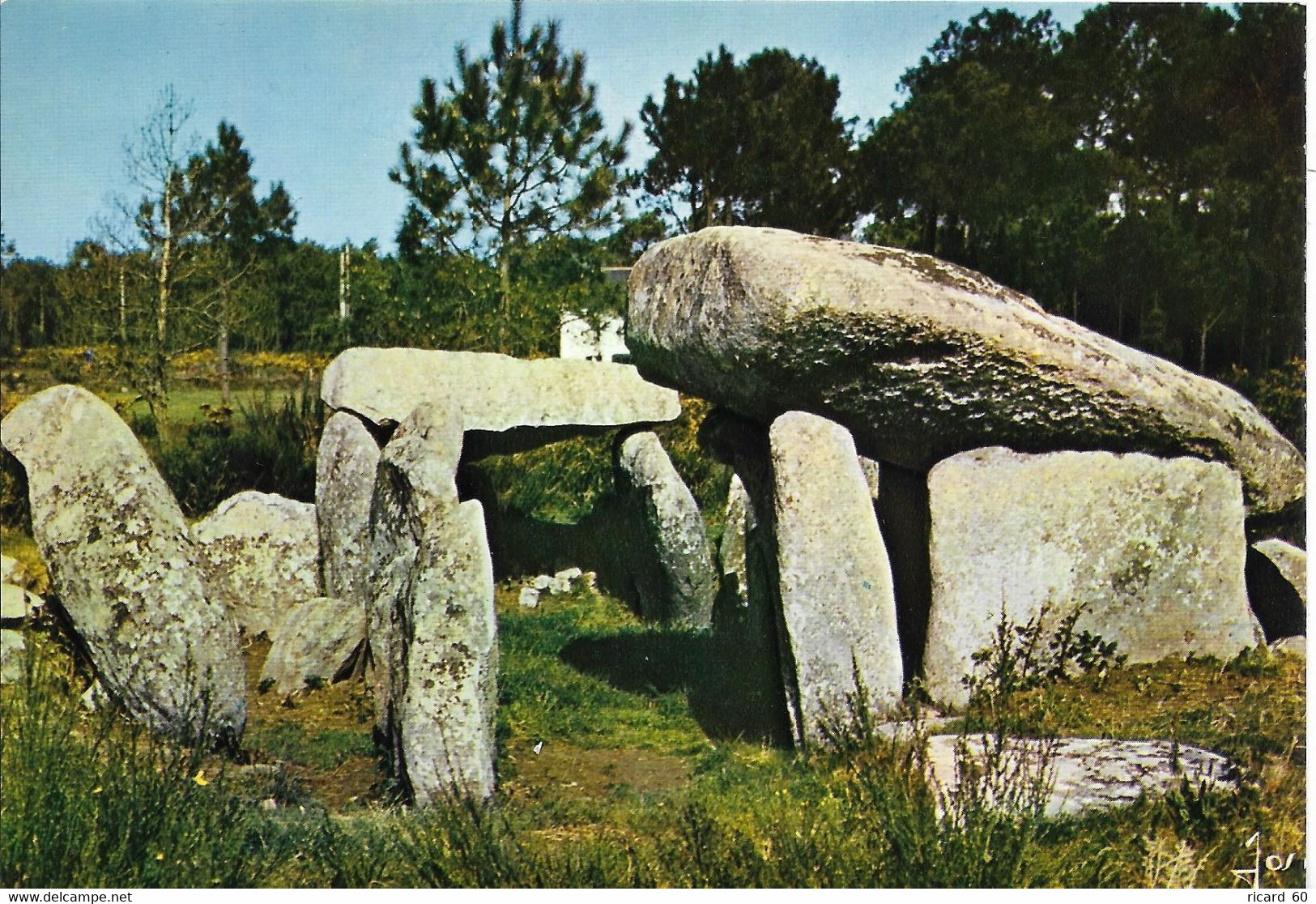 Cp Neuve, Dolmen De Keriaval, Carnac, Mégalithe - Dolmen & Menhirs