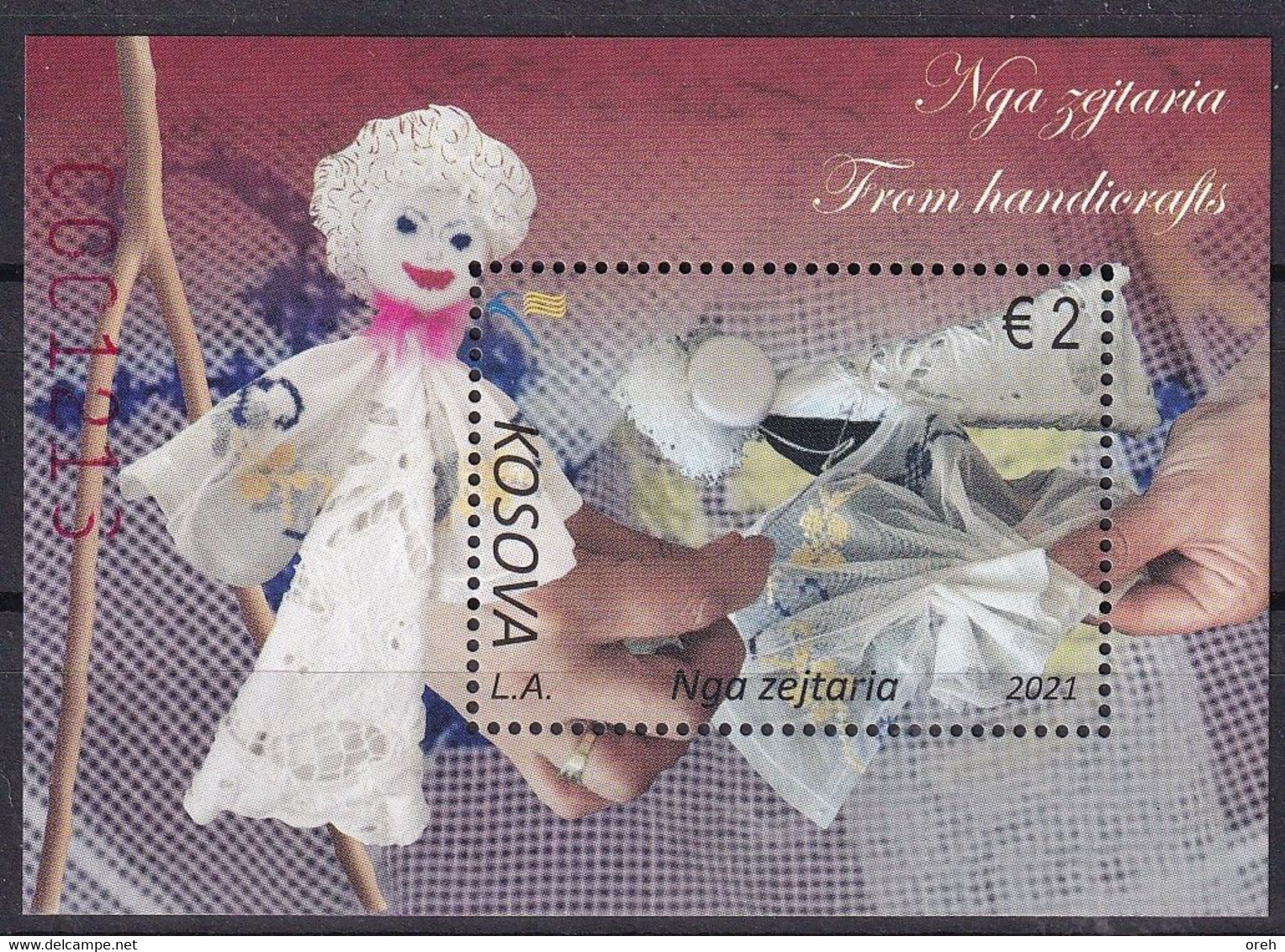 KOSOVO 2021, PUPPETS,MARIONETTES,BLOCK,HANDMADE,MNH - Puppets