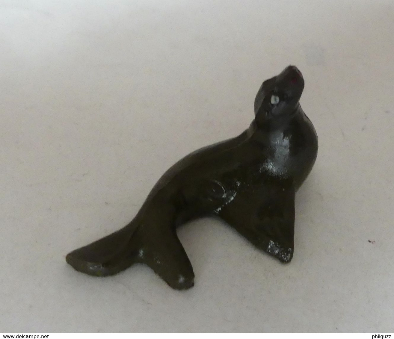 FIGURINE STARLUX 756  - ANIMAUX ANIMAL SAUVAGE ZOO - OTARIE (2) Pas Clairet - Other & Unclassified