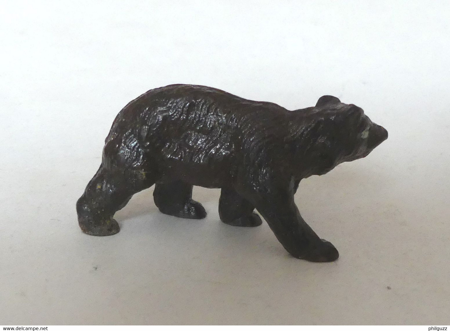 FIGURINE STARLUX ZOO 733 OURS BRUN 1953 Pas Clairet Elastolin Ougen Jim Cyrnos - Altri & Non Classificati