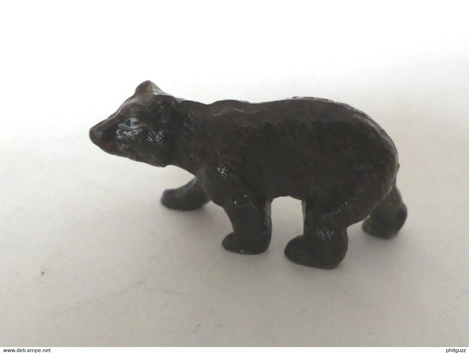 FIGURINE STARLUX ZOO 733 OURS BRUN 1953 Pas Clairet Elastolin Ougen Jim Cyrnos - Altri & Non Classificati